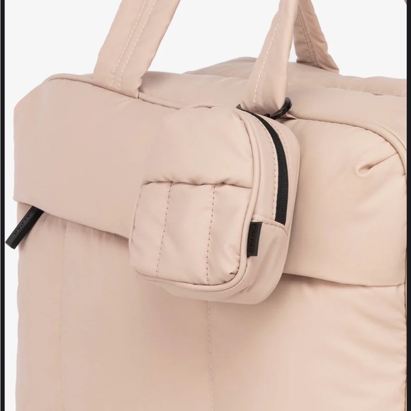 Calpak Luka Backpack Key Pouch in Rose Quartz - Picture 3 of 7